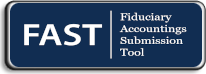 Fiduciary Accountings Submission Tool (FAST) logo