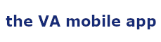 the VA mobile app logo