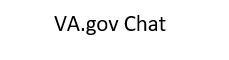 VA.gov Chat logo